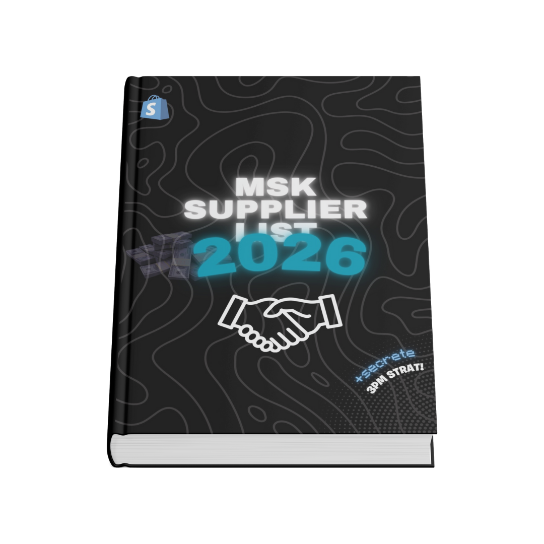 MSK SUPPLIER LIST - PREMIUM