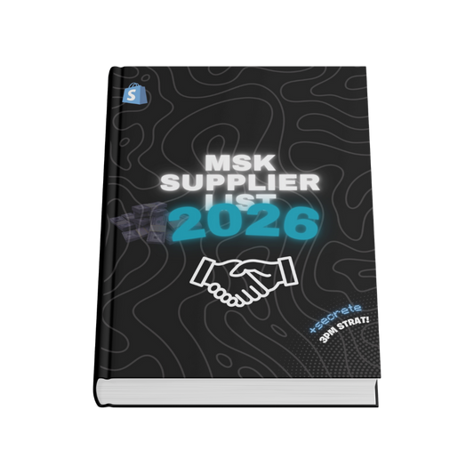 MSK SUPPLIER LIST - PREMIUM